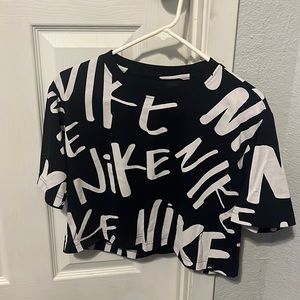 Nike crop shirt